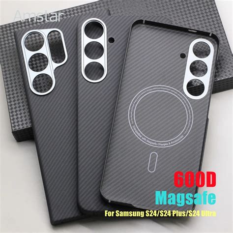 Amstar D Carbon Fiber Magnetic Case For Samsung Galaxy S Ultra S