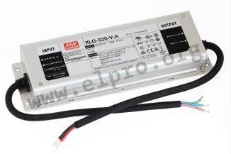 Mean Well LED Drivers 320W IP67 Constant Voltage Constant Power