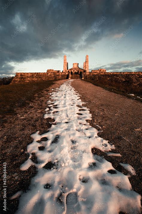 Foto De Dark And Moody Photo Of Cairn Of General Milan Rastislav