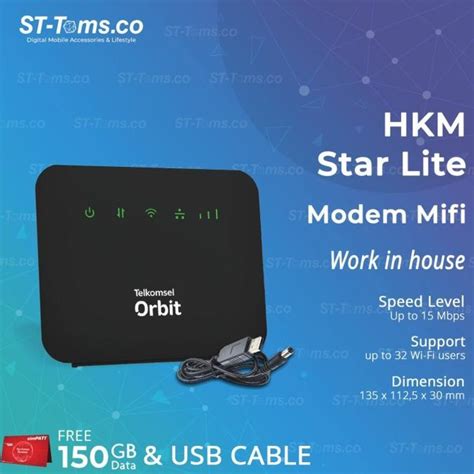 Jual Hkm Hkm Orbit Star Lite Telkomsel Modem Wifi G