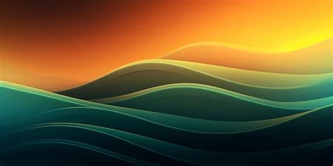 Premium AI Image | Abstract wave light wallpaper illustration design ...