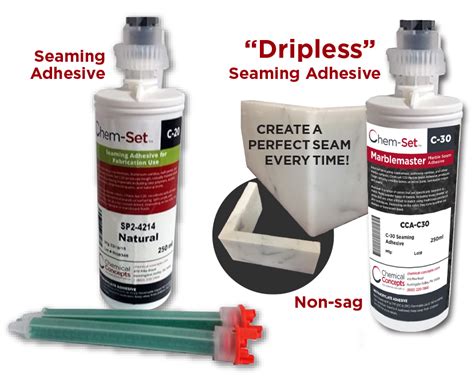 Chem Set C30 Marblemaster Dripless Seaming Adhesive 500ml Cartridge