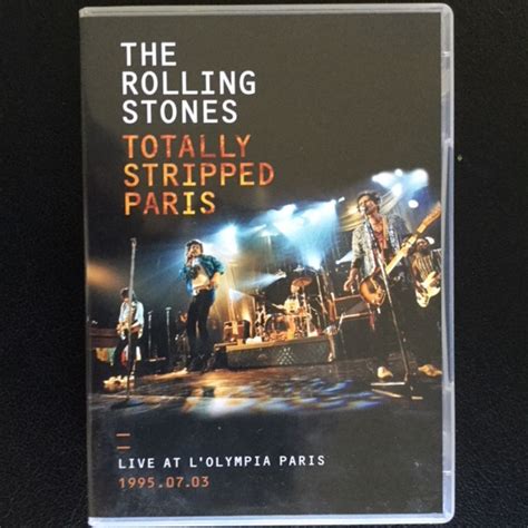 The Rolling Stones Totally Stripped Paris Blu Ray Limited Edition