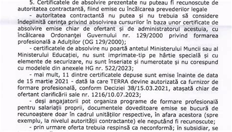 CNSC cere reevaluarea ofertei câștigătoare Este vizat contractul de