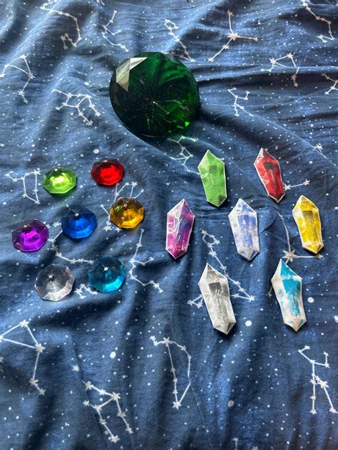 Chaos Emeralds Chaos Crystals And Master Emerald By Hector31298 On