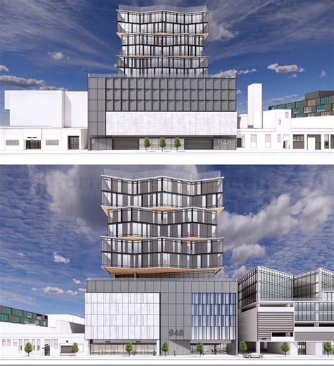 Commercial And Retail Development Romaine Street Central Hollywood