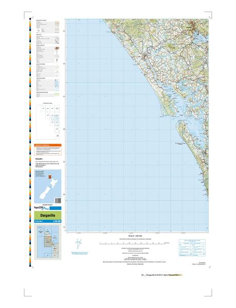 Buy 04 - Dargaville Topo250 map