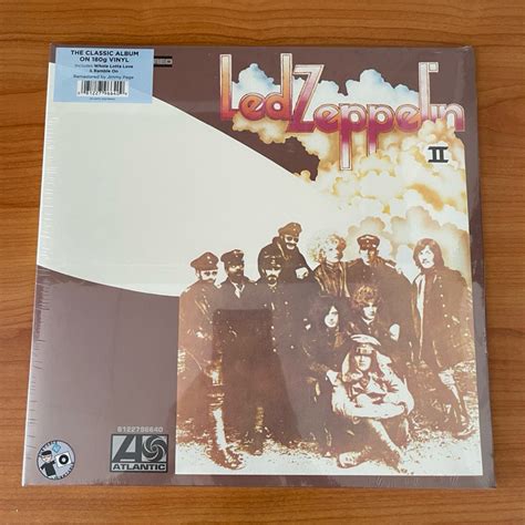 แผ่นเสียง Led Zeppelin Ii Vinyl Lp Album Reissue Remastered 180