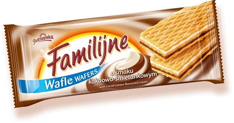 Wafle Kakaowo Mietankowe Familijne G Jutrzenka Allegro Pl