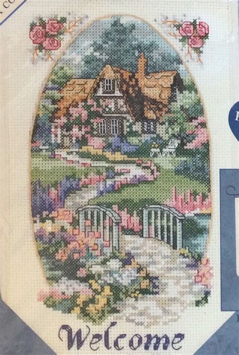 Counted Cross Stitch Banner Kit By Dimensions 72538 Etsy