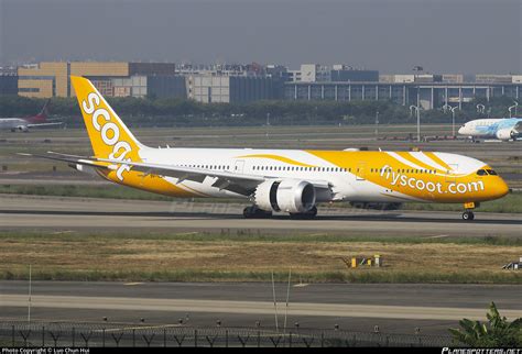 9V OJH Scoot Boeing 787 9 Dreamliner Photo By Luo Chun Hui ID 1039386