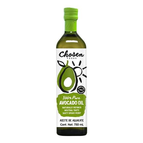 Aceite de aguacate Chosen Foods 750 ml Walmart en línea