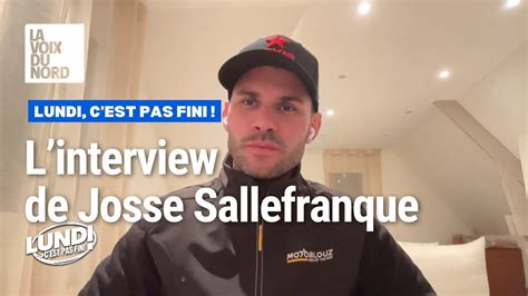 Interview De Josse Sallefranque Honda SR Motoblouz Dans Lundi C Est