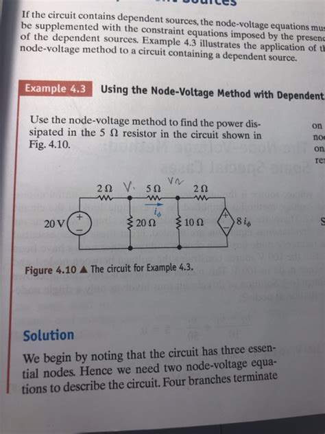 Solved If The Circuit Contains Dependent Sources The Chegg