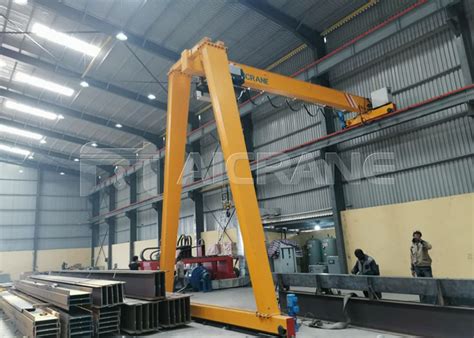 Semi Gantry Crane Reliable And High Quality Gantry Crane