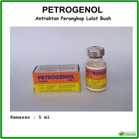 Jual Petrogenol 800 L 5 Ml Antraktan Perangkap Lalat Buah Shopee