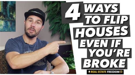 How To Flip Real Estate With No Money Even If Youre Homeless Youtube