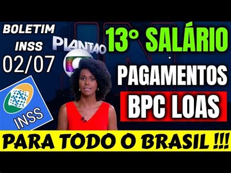 PODE COMEMORAR 13 SALÁRIO BPC LOAS PAGAMENTOS CONFIRMADOS HOJE