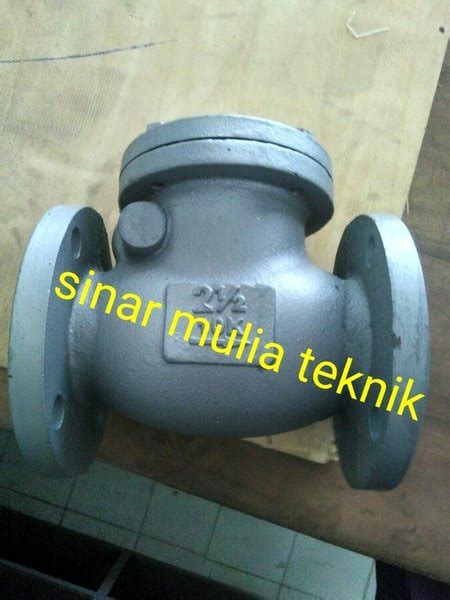 Jual Swing Check Valve Inch Cast Iron Jis K Di Lapak Sinar Mulia