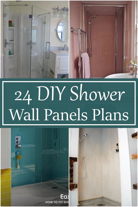 24 Diy Shower Wall Panels Plans Diy Crafts