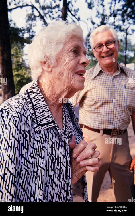 Lillian Carter, mother of President Jimmy Carter talks with well ...