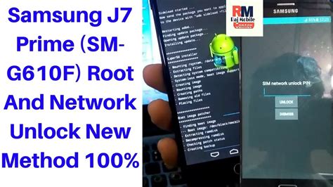 Samsung J7 Prime SM G610F Root And Network Unlock New Method YouTube