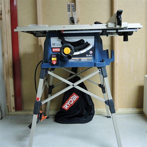 Ryobi 10 Portable Table Saw Power Switch