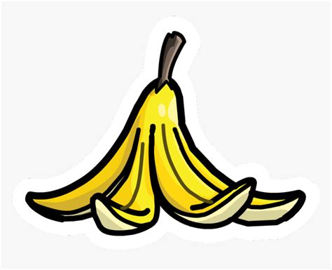 Cartoon Banana Peel