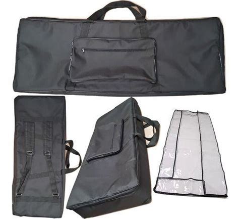 Capa Bag Master Luxo Teclado Yamaha Psr Sx600 Bk Cobertura Carbon