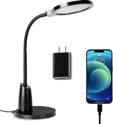 Kukobo Desk Lamp With Usb Charging Port Brightness Levels Desk Lamp