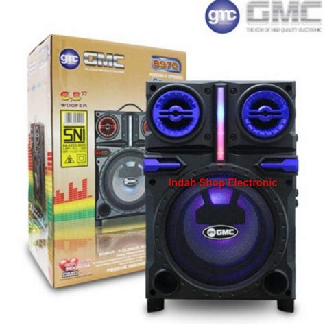 Jual Cod Speaker Aktif Bluetooth Portable Gmc 897q 65 Plus Mic