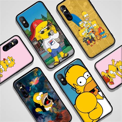 La Carcasa De Los Simpsons Para Xiaomi Redmi 9a 9c 9t Note 10 9 Pro Max