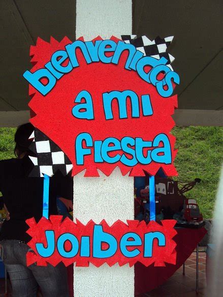 Letreros De Bienvenida Para Fiestas Infantiles Cartel Bienvenida