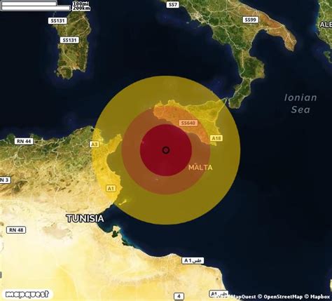 Nuovo Terremoto Su Stretto Di Sicilia Magnitudo 3 4 La Seconda Nelle