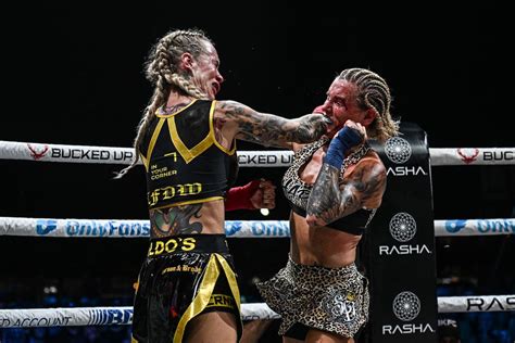 Photos Britain Hart Bests Taylor Starling To Retain Title At Bkfc 63