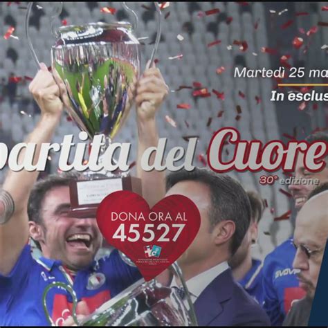 La Partita Del Cuore Sbarca Su Canale Video Sportmediaset