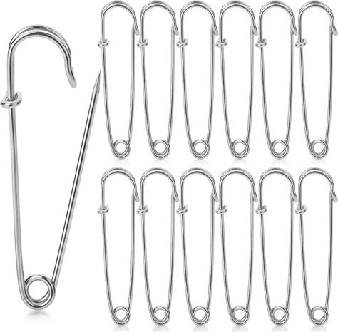 Mr Pen Safety Pins 23 12 Pack Silver Safety Pin