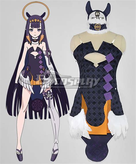 Virtual Youtuber Hololive Nekomata Okayu Cosplay Costume