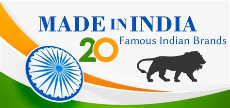 Made In India 20 Famous Indian Brands