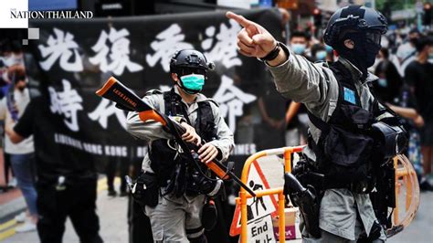 Hong Kong Police Arrest 370 People 10 Under New Security Law As Anger