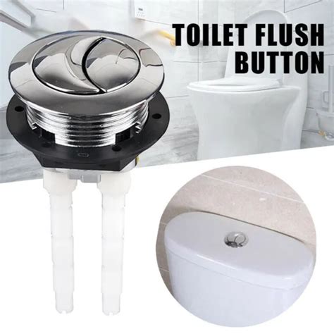 BOUTON DE CITERNE de toilette miroir double pression facile à installer