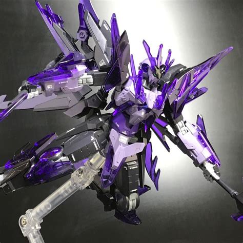 Painted Build HGBF 1 144 Transient Gundam Glacier Gundam Kits