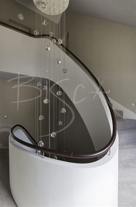 Stunning Curved Staircase Yorkshire Bisca Staircase Design