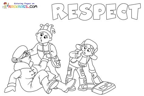 Dibujos De Respeto Para Colorear