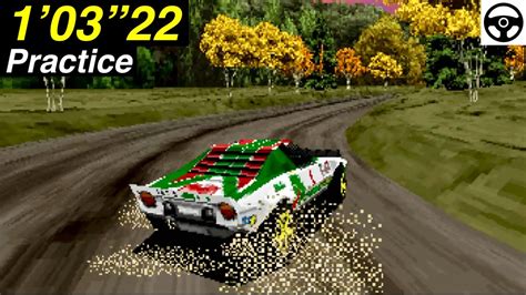 Lake Side Fastest Lap Ss Ntsc U Sega Rally Championship