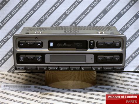 GENUINE ALFA ROMEO 156 RADIO CASSETTE PLAYER TYPE 932 UNIT 60621186 EBay