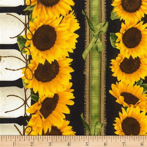 Amazon.com: sunflower fabric by the yard