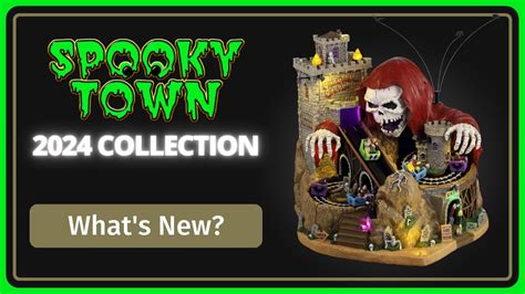 This Is The New Lemax Spooky Town Collection Youtube