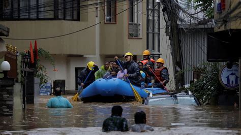 Nepal Issues Fresh Alert For Rainfall After Floods Landslides Kill