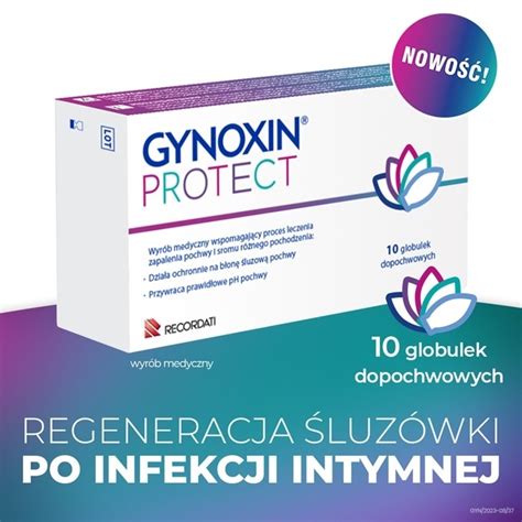 Gynoxin Protect Globulki Dopochwowe Na Infekcje Intymne 10 Szt